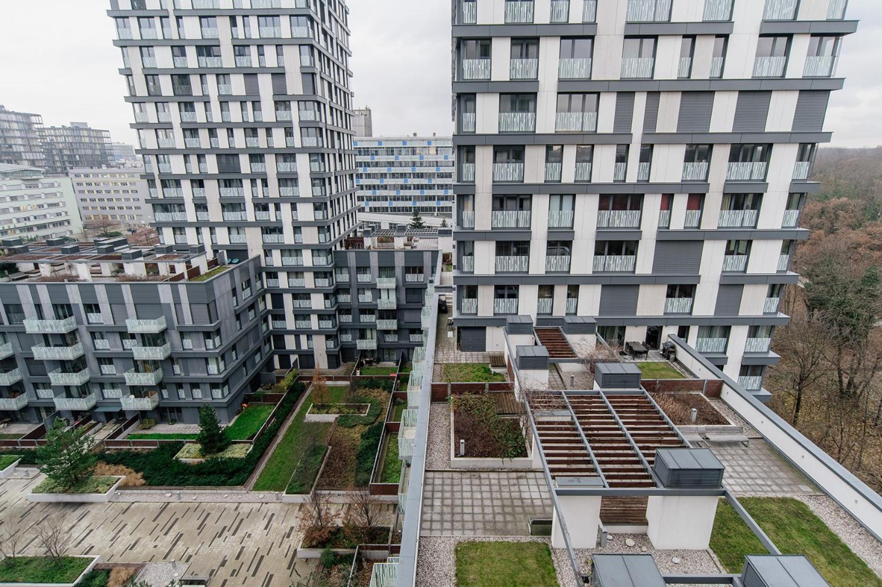 Апартаменты Garden Towers Прага Экстерьер фото
